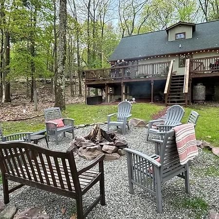 Pocono Mountain View Lake House In Lake Harmony Exterior foto