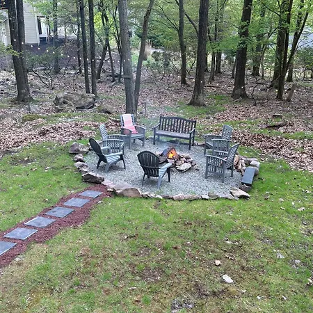 Pocono Mountain View Lake House In Lake Harmony Exterior foto